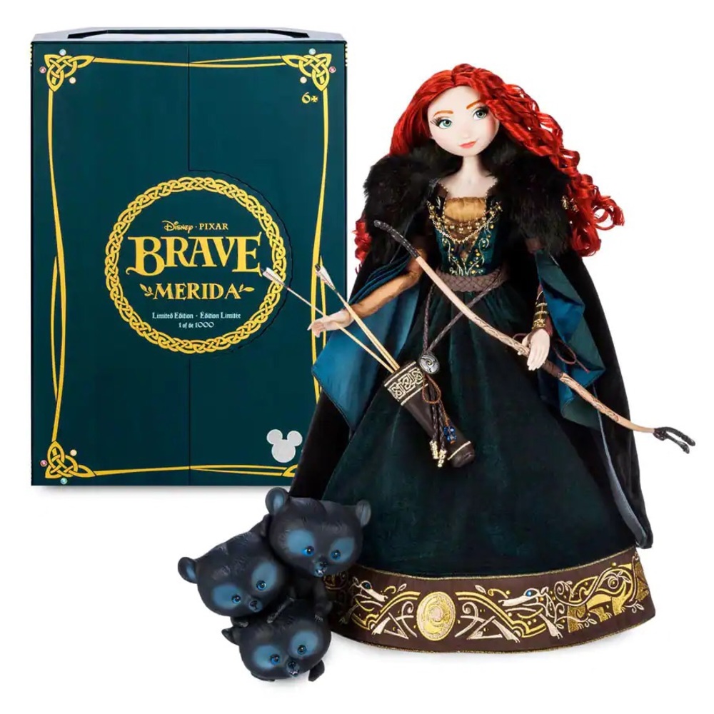 Disney D23 Expo Limited Edition Merida Brave Princess Doll #843/1,000